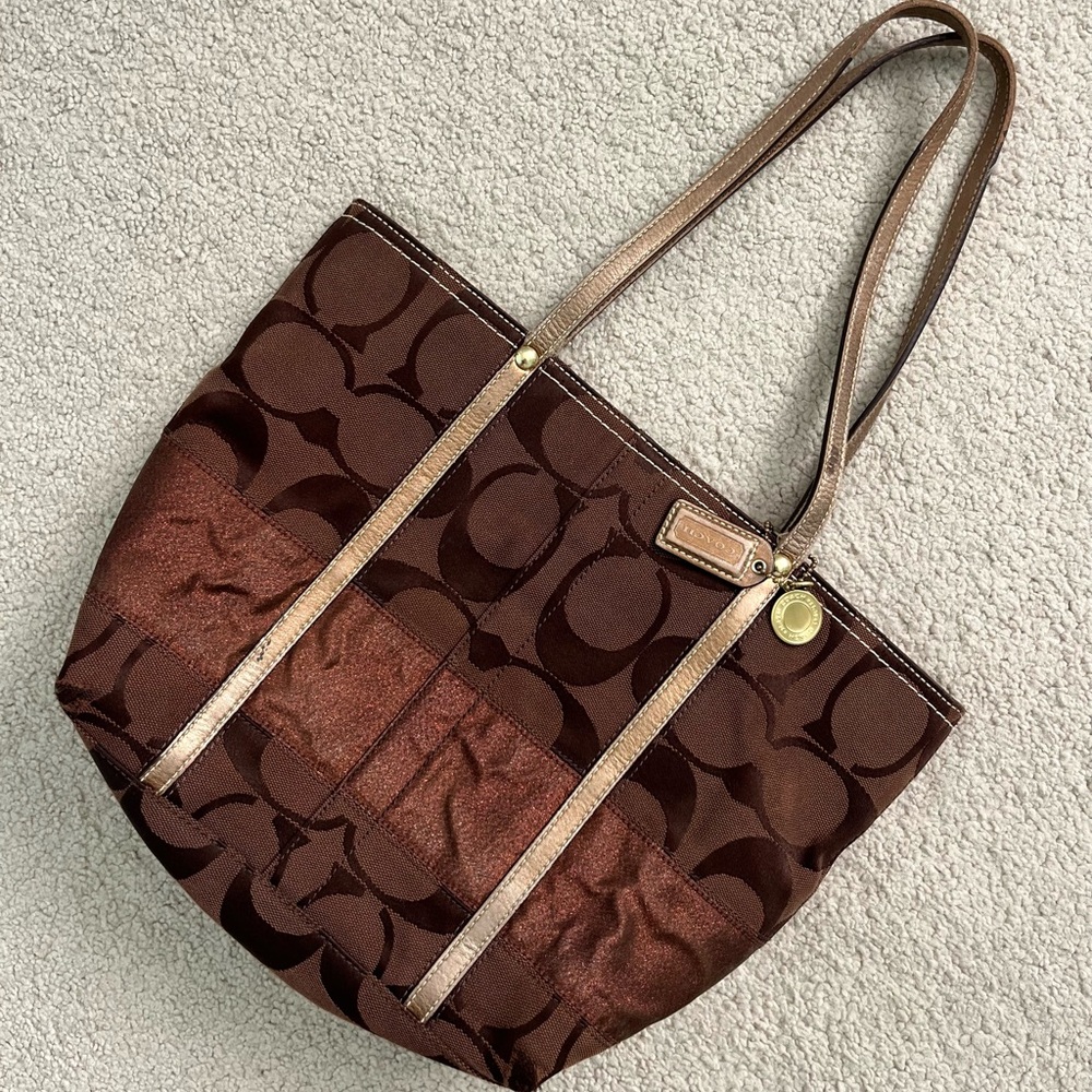 Authentic Vintage Coach Tote Bag